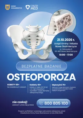 Spirometria i osteoporoza – bezpłatne badania